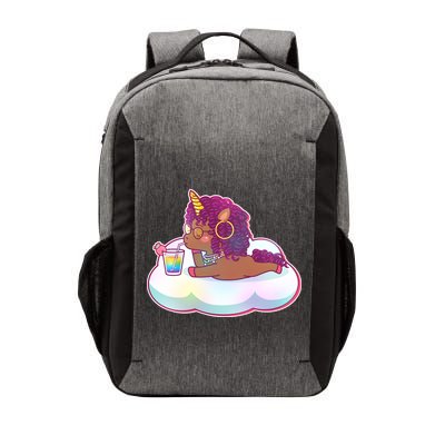Cute Afro Unicorn Vector Backpack