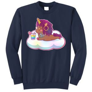 Cute Afro Unicorn Sweatshirt