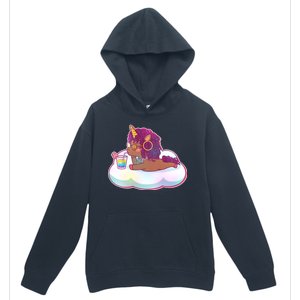 Cute Afro Unicorn Urban Pullover Hoodie