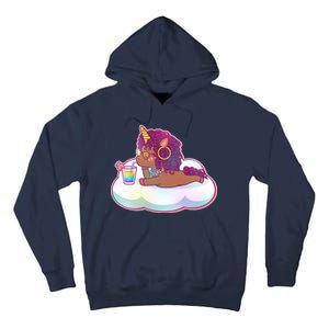 Cute Afro Unicorn Tall Hoodie