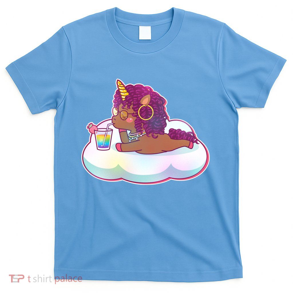 Cute Afro Unicorn T-Shirt