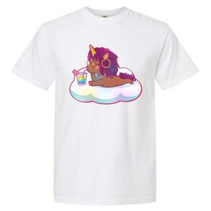 Cute Afro Unicorn Garment-Dyed Heavyweight T-Shirt