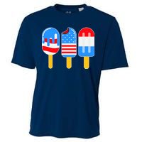 Cute American Flag Popsicles  Cooling Performance Crew T-Shirt