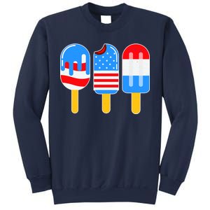 Cute American Flag Popsicles  Sweatshirt