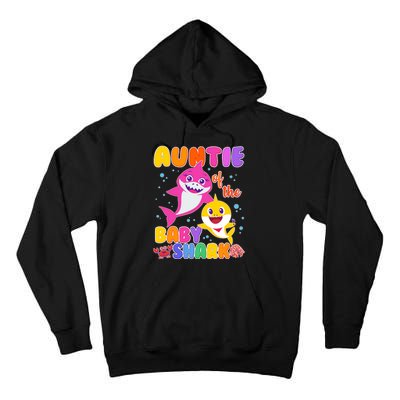 Cute Auntie Of The Baby Shark Tall Hoodie