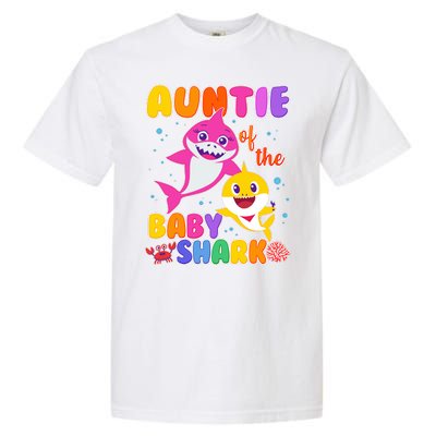 Cute Auntie Of The Baby Shark Garment-Dyed Heavyweight T-Shirt