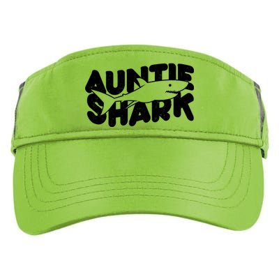 Cute Auntie Shark Adult Drive Performance Visor