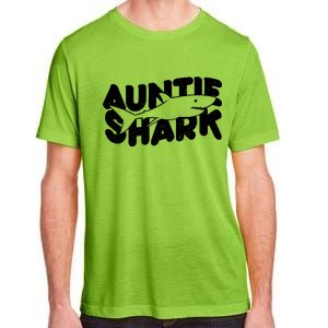 Cute Auntie Shark Adult ChromaSoft Performance T-Shirt