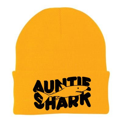 Cute Auntie Shark Knit Cap Winter Beanie