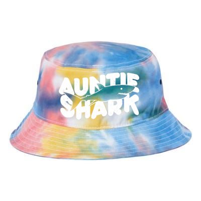 Cute Auntie Shark Tie Dye Newport Bucket Hat