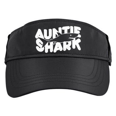 Cute Auntie Shark Adult Drive Performance Visor