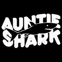 Cute Auntie Shark Zip Tote Bag