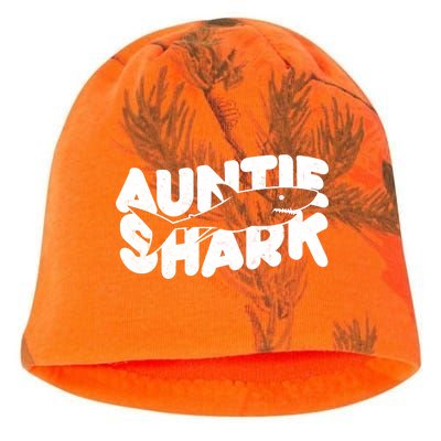 Cute Auntie Shark Kati - Camo Knit Beanie