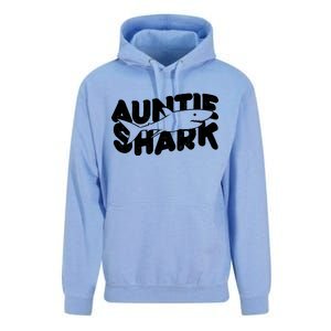 Cute Auntie Shark Unisex Surf Hoodie