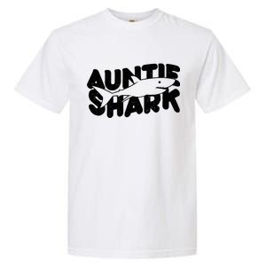 Cute Auntie Shark Garment-Dyed Heavyweight T-Shirt