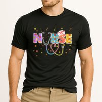 Cute Autumn Fall Patterns Nurse Performance Shirt