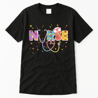 Cute Autumn Fall Patterns Nurse Tall T-Shirt