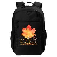 Cute Autumn Maple Leaf Tree Backpack
