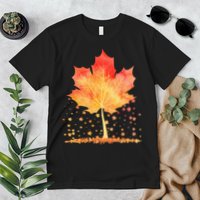 Cute Autumn Maple Leaf Tree Premium T-Shirt