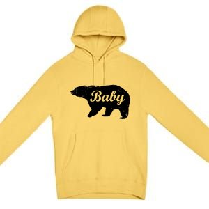 Cute Baby Bear Premium Pullover Hoodie