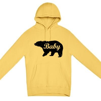 Cute Baby Bear Premium Pullover Hoodie