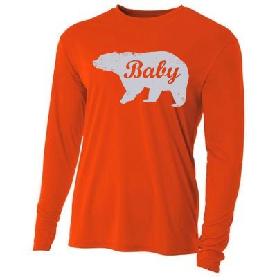 Cute Baby Bear Cooling Performance Long Sleeve Crew