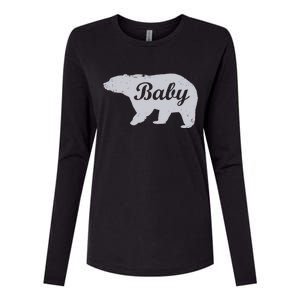 Cute Baby Bear Womens Cotton Relaxed Long Sleeve T-Shirt