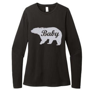 Cute Baby Bear Womens CVC Long Sleeve Shirt