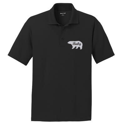 Cute Baby Bear PosiCharge RacerMesh Polo