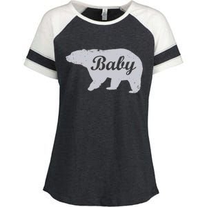 Cute Baby Bear Enza Ladies Jersey Colorblock Tee