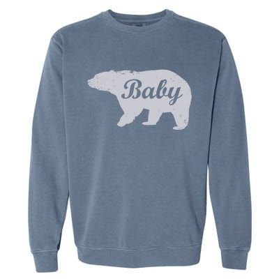 Cute Baby Bear Garment-Dyed Sweatshirt