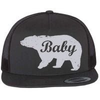 Cute Baby Bear Flat Bill Trucker Hat