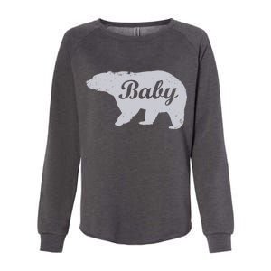 Cute Baby Bear Womens California Wash Sweatshirt