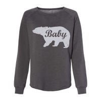 Cute Baby Bear Womens California Wash Sweatshirt