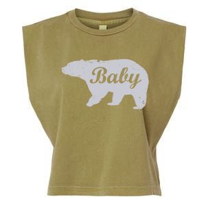 Cute Baby Bear Garment-Dyed Women's Muscle Tee