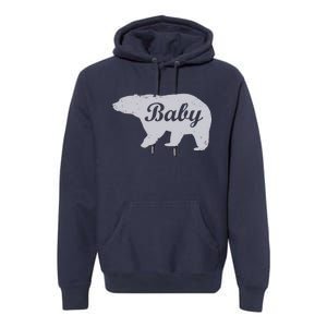 Cute Baby Bear Premium Hoodie