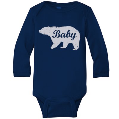 Cute Baby Bear Baby Long Sleeve Bodysuit