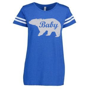 Cute Baby Bear Enza Ladies Jersey Football T-Shirt