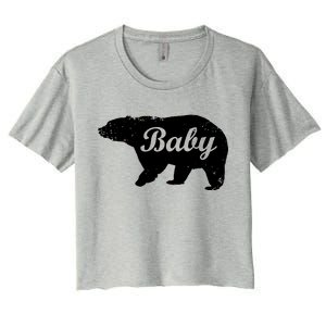 Cute Baby Bear Women's Crop Top Tee