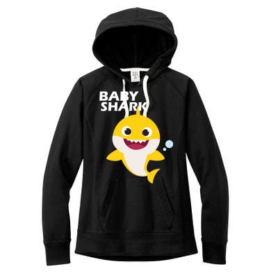 Cute Baby Shark Women's Fleece Hoodie