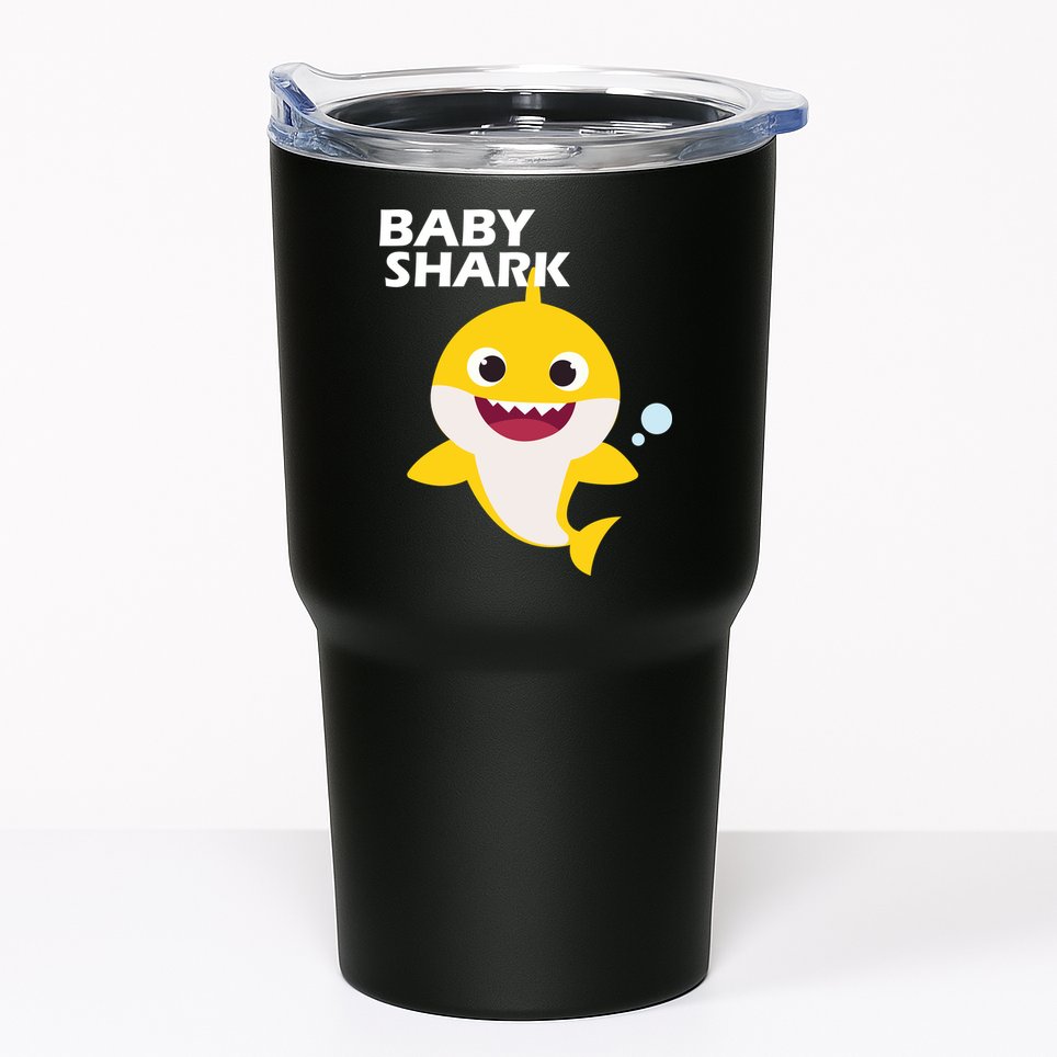 Cute Baby Shark Tumbler