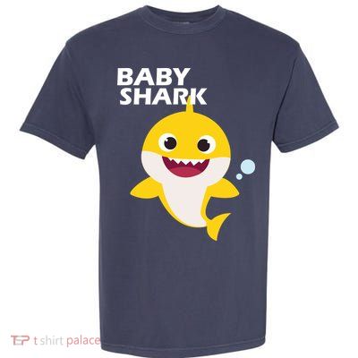 Cute Baby Shark Garment-Dyed Heavyweight T-Shirt