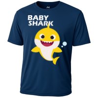 Cute Baby Shark Cooling Performance Crew T-Shirt