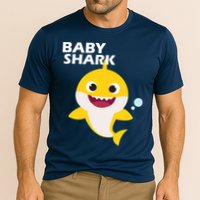 Cute Baby Shark Cooling Performance Crew T-Shirt