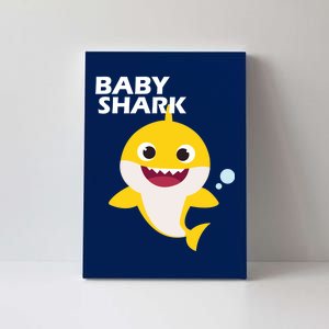 Cute Baby Shark Canvas