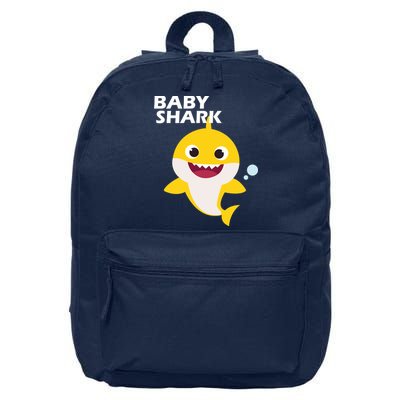 Cute Baby Shark 16 in Basic Backpack