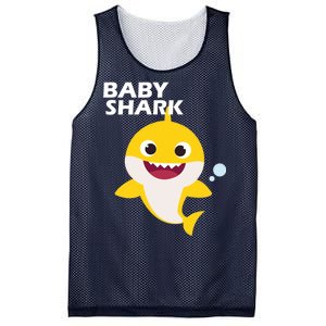 Cute Baby Shark Mesh Reversible Basketball Jersey Tank