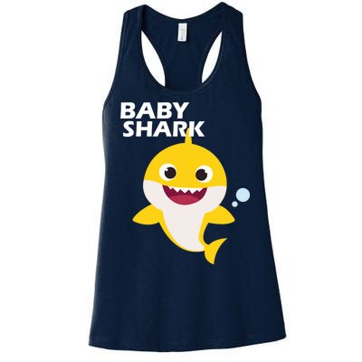 Cute Baby Shark Women's Racerback Tank