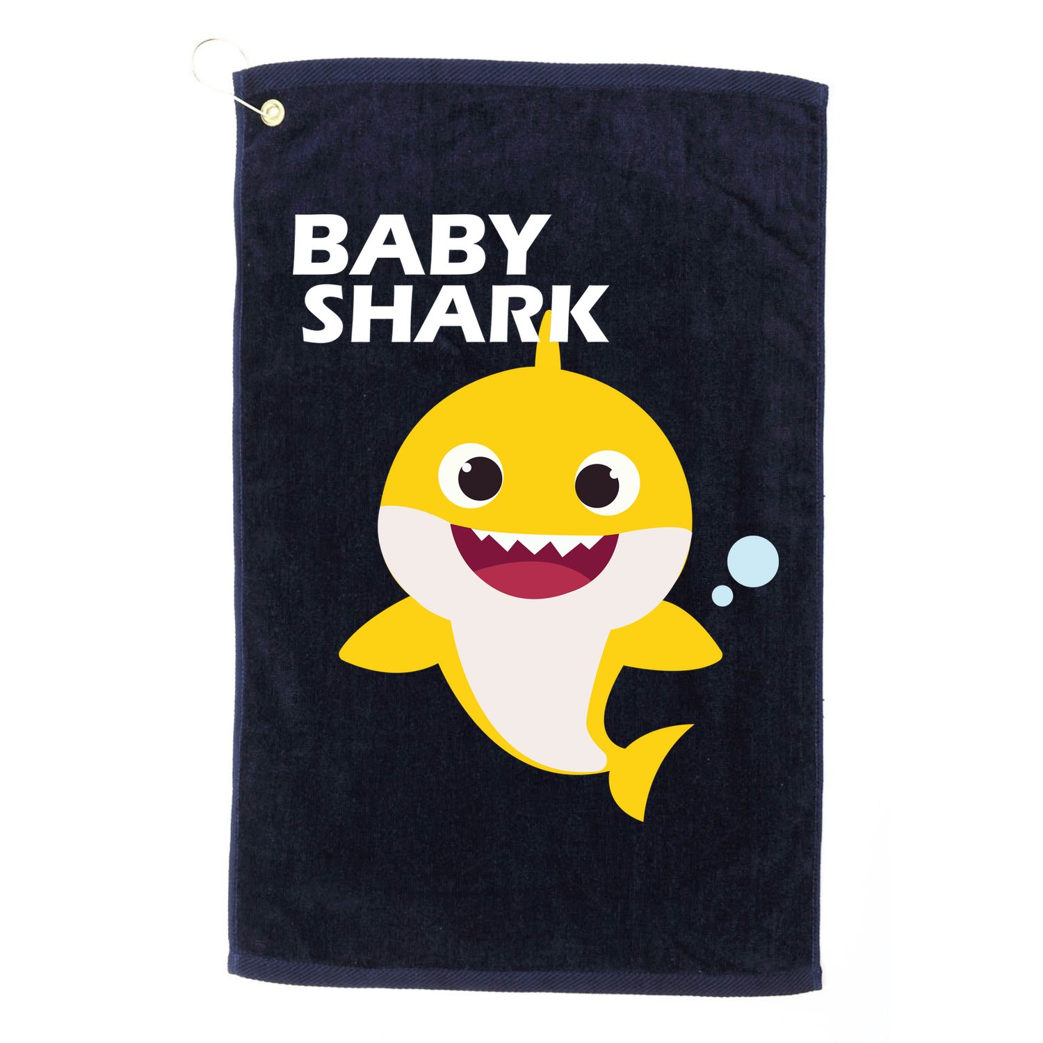 Cute Baby Shark Golf Towel