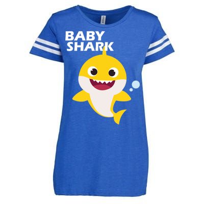 Cute Baby Shark Enza Ladies Jersey Football T-Shirt